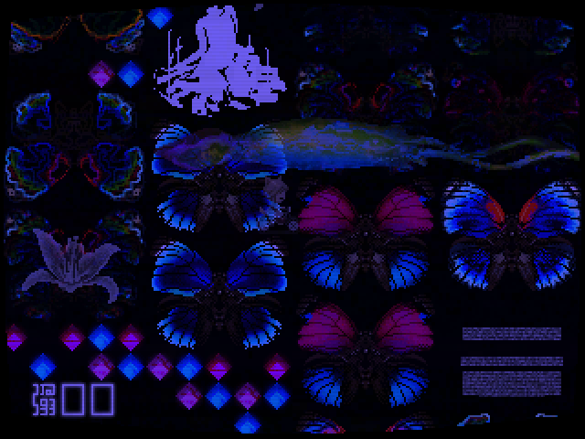glitched butterfly sector